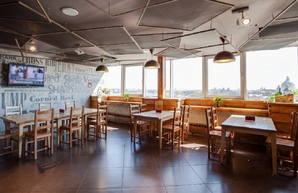 Реализация дизайн-проекта  ресторана «Beef Bar Vosem» в гостинице «Москва»