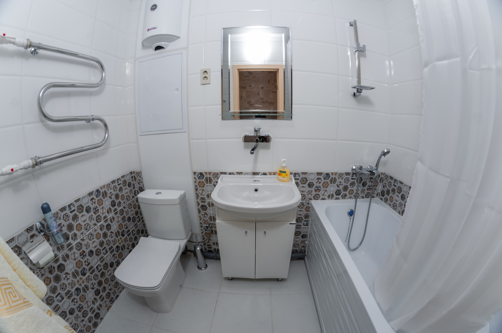 Уютная квартира 40м2 (фишай)