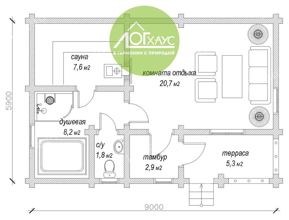 Обложка проекта: Баня №53
