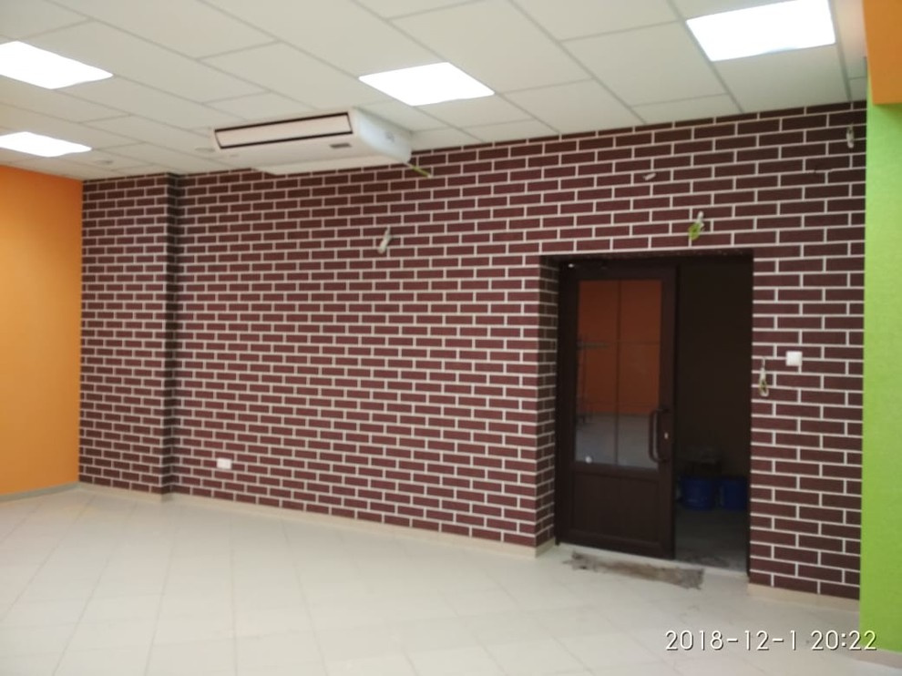 Обложка проекта: Внутренняя отделка. Имитация кирпичной кладки