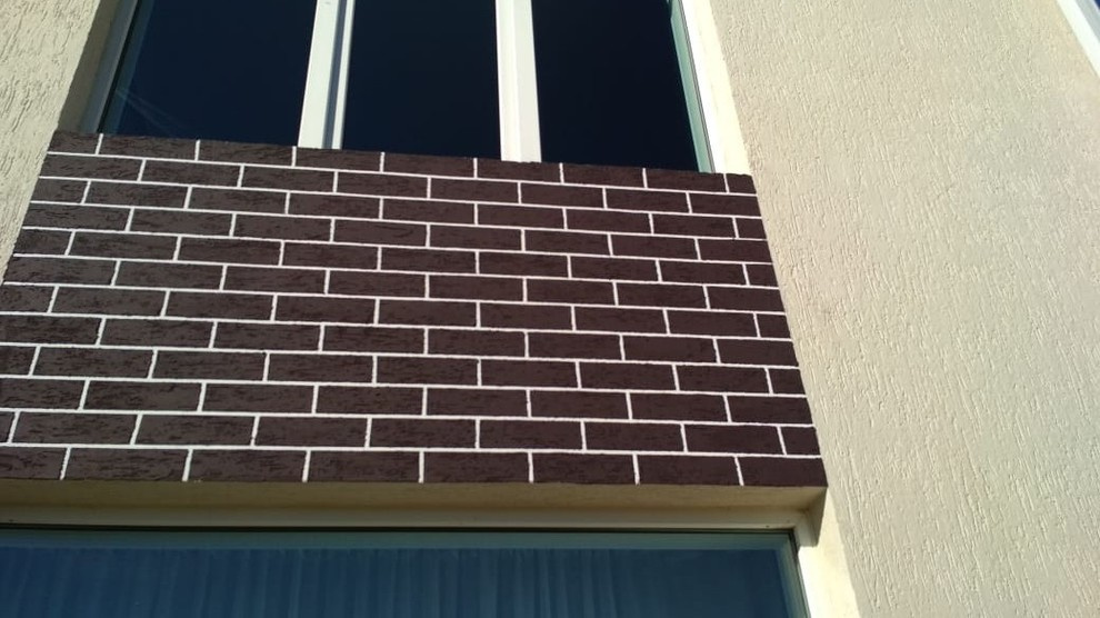 Финишная отделка без утепления. Короед