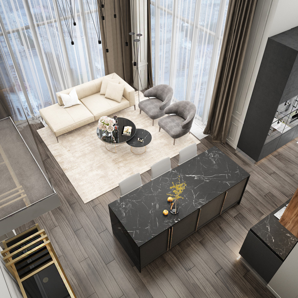 Интерьер квартиры в ЖК PRIME HOUSE 270 м^2
