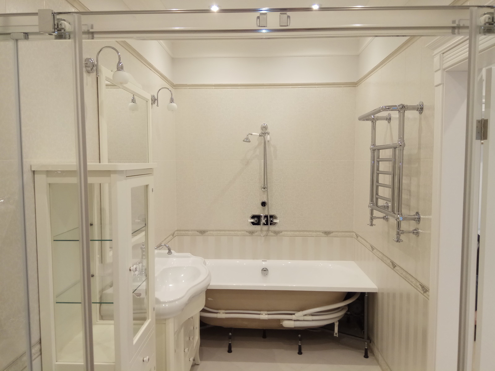 Ванная комната светлых тонов