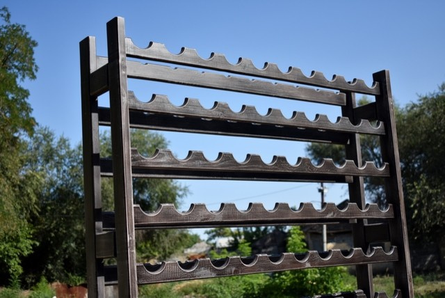 Стеллажи для хранения вина