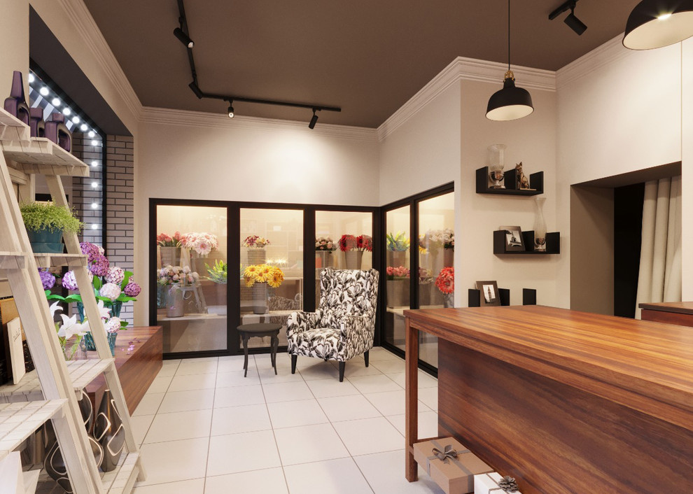 Design concept for flower shop