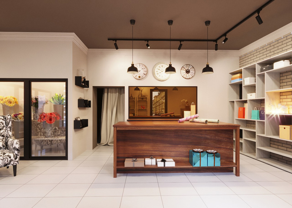 Design concept for flower shop