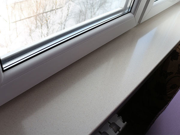 Подоконники в частных квартирах