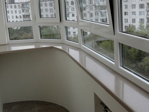 Подоконники в частных квартирах