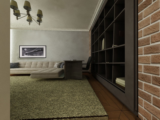 Проект трехкомнатной квартиры г. Ставрополь