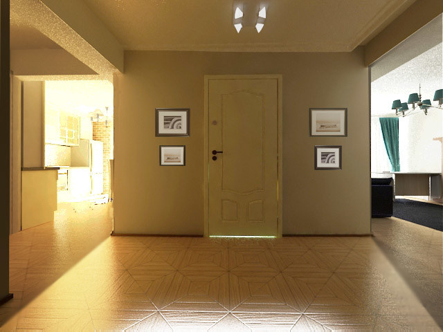 Проект трехкомнатной квартиры г. Ставрополь