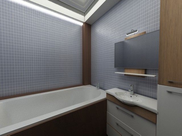 Проект трехкомнатной квартиры г. Ставрополь