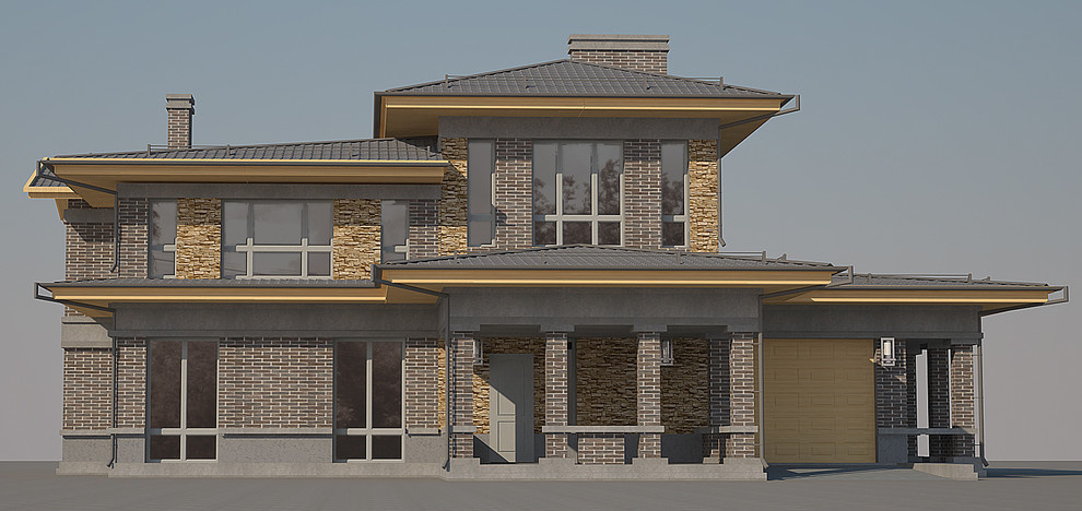 Проект индивидуального жилого дома.