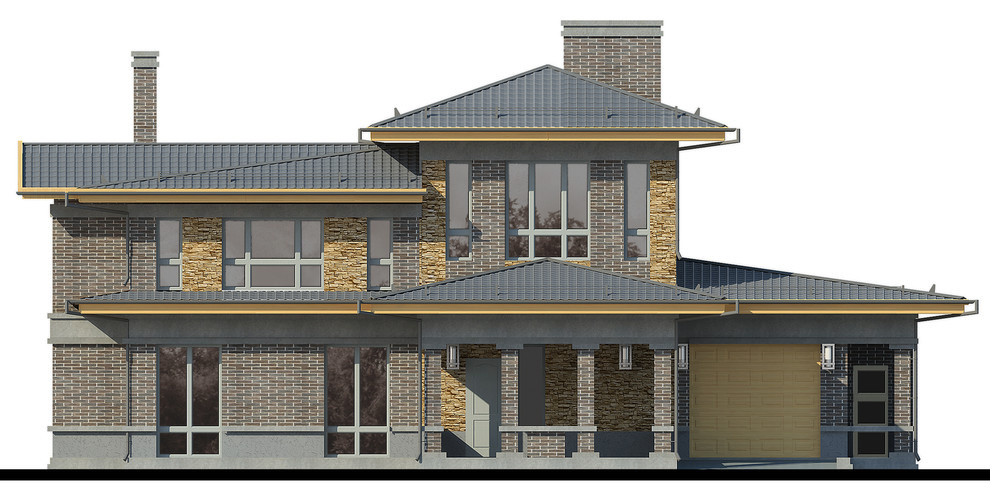 Проект индивидуального жилого дома.