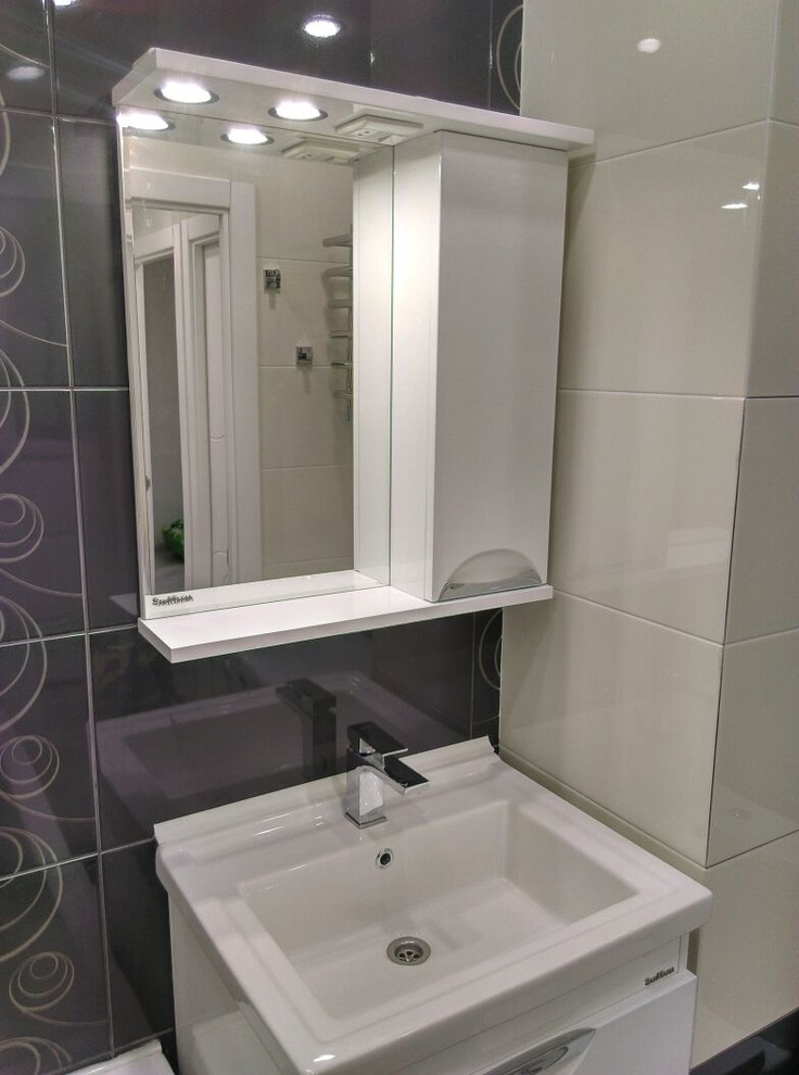 Однокомнатная квартира в серых тонах