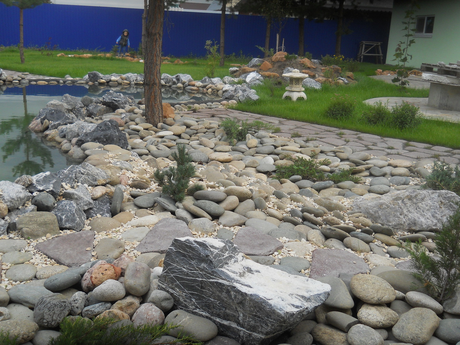 Благоустройство территории участка