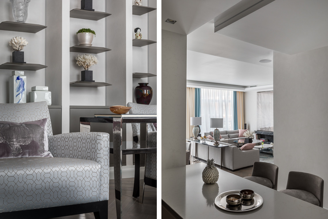 Интерьер квартиры в зефирных тонах