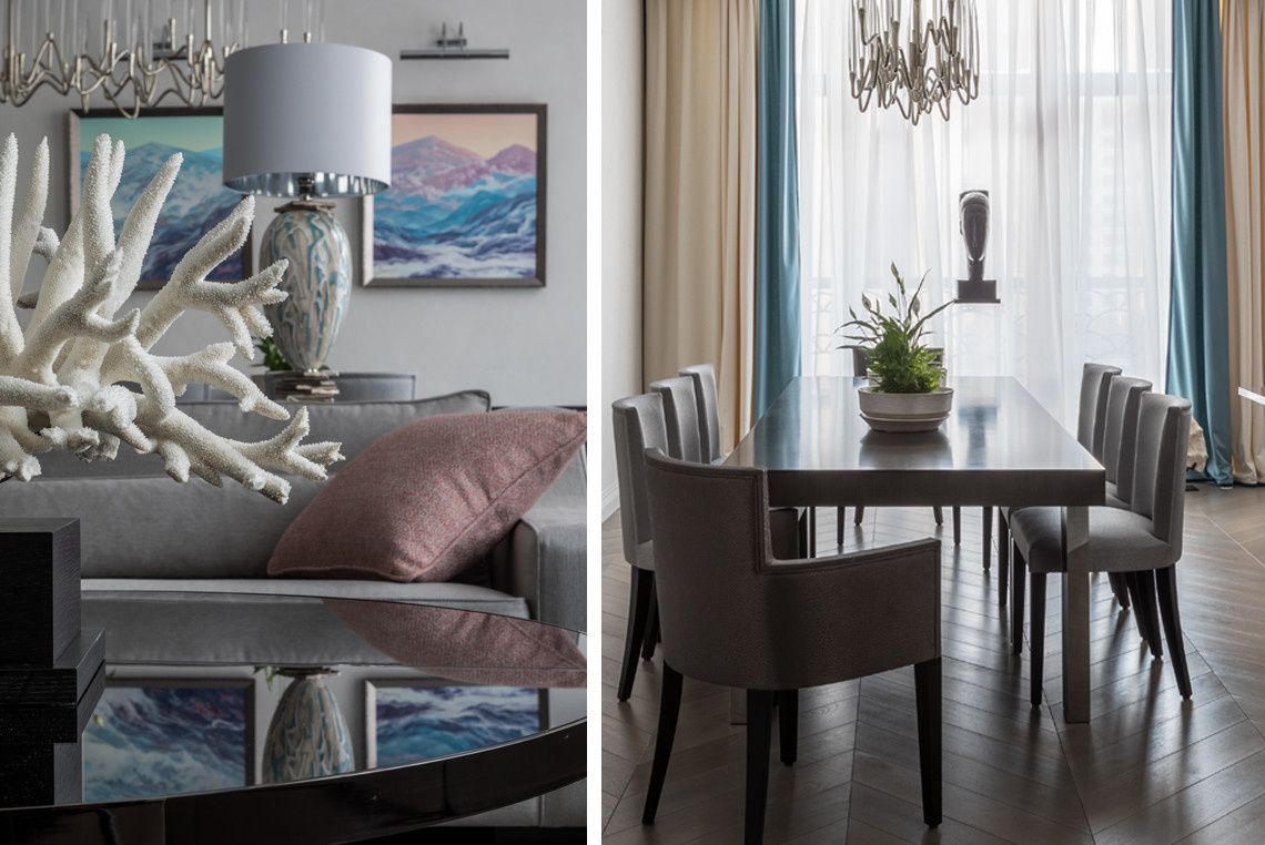 Интерьер квартиры в зефирных тонах