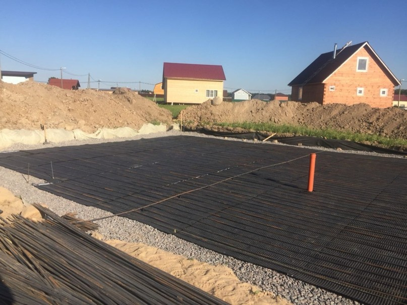 Строительство дома из газобетона.