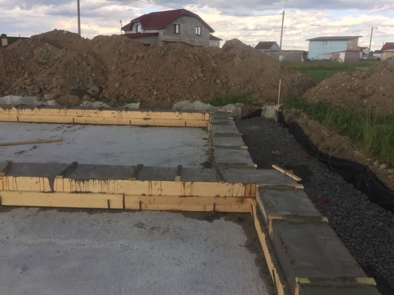 Строительство дома из газобетона.