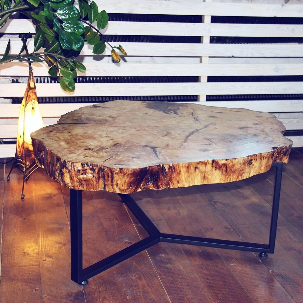 Журнальный столик из слэба