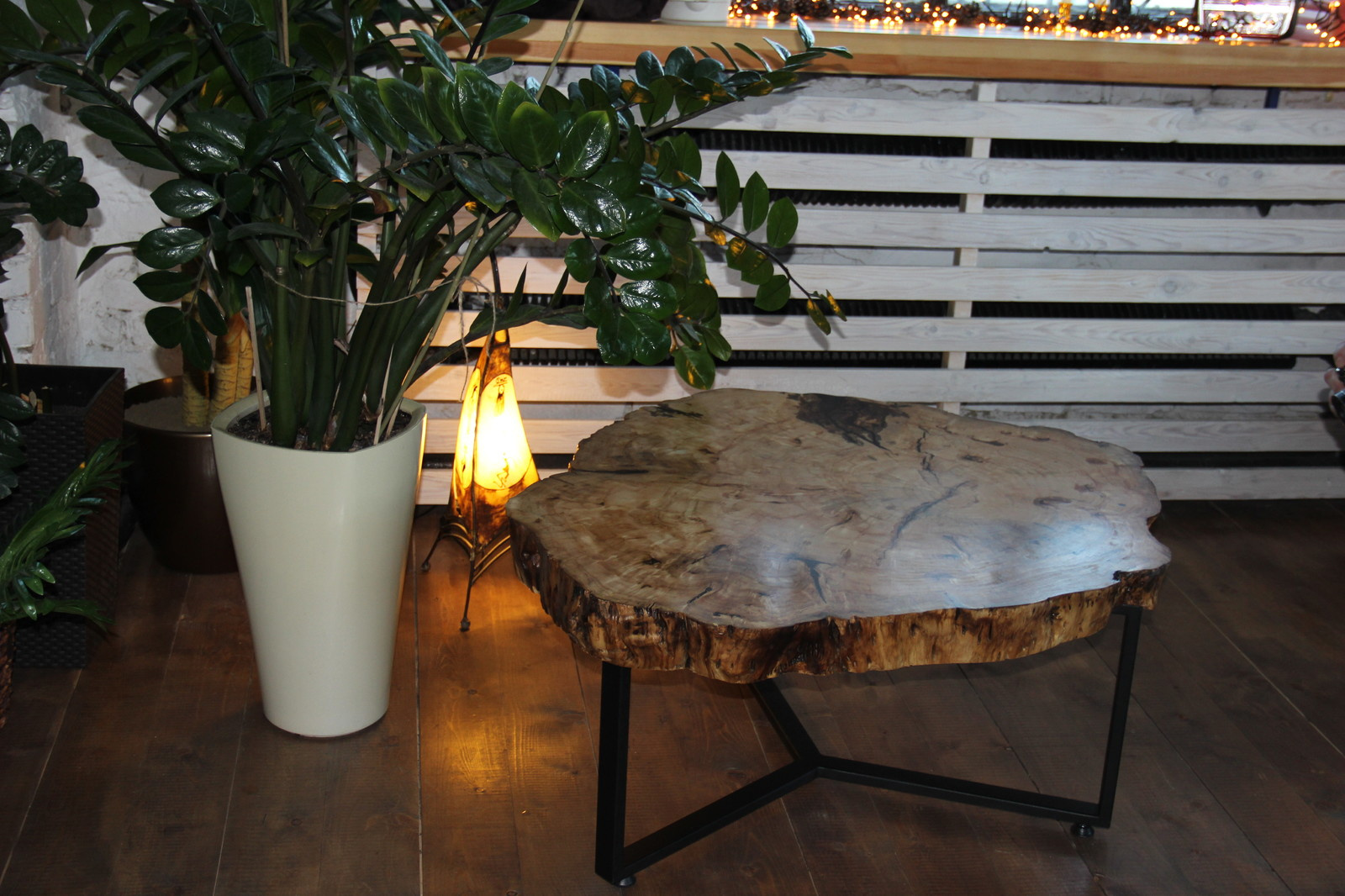 Журнальный столик из слэба