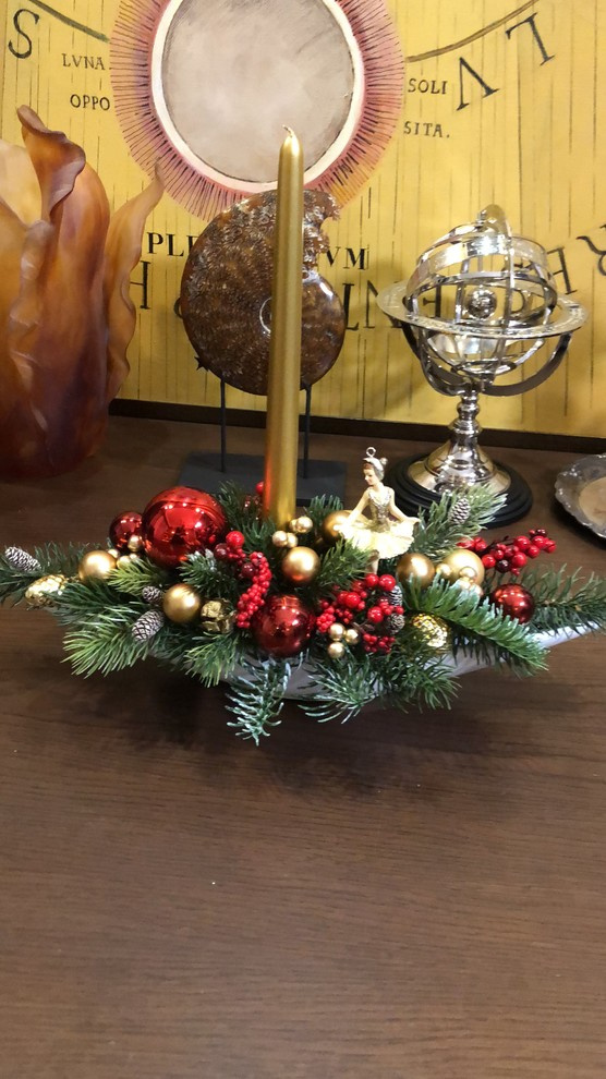 Новогодние дизайнерские елки от Людмилы Пожидаевой