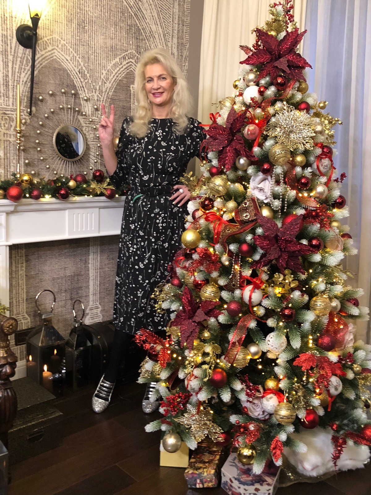 Новогодние дизайнерские елки от Людмилы Пожидаевой