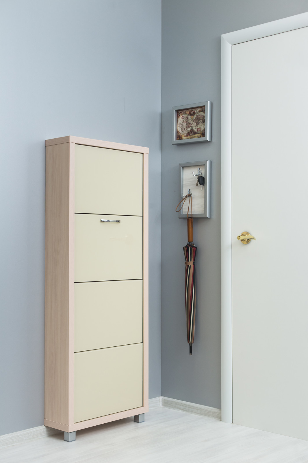 Обувные шкафы серии ЛЮКС 4 секции