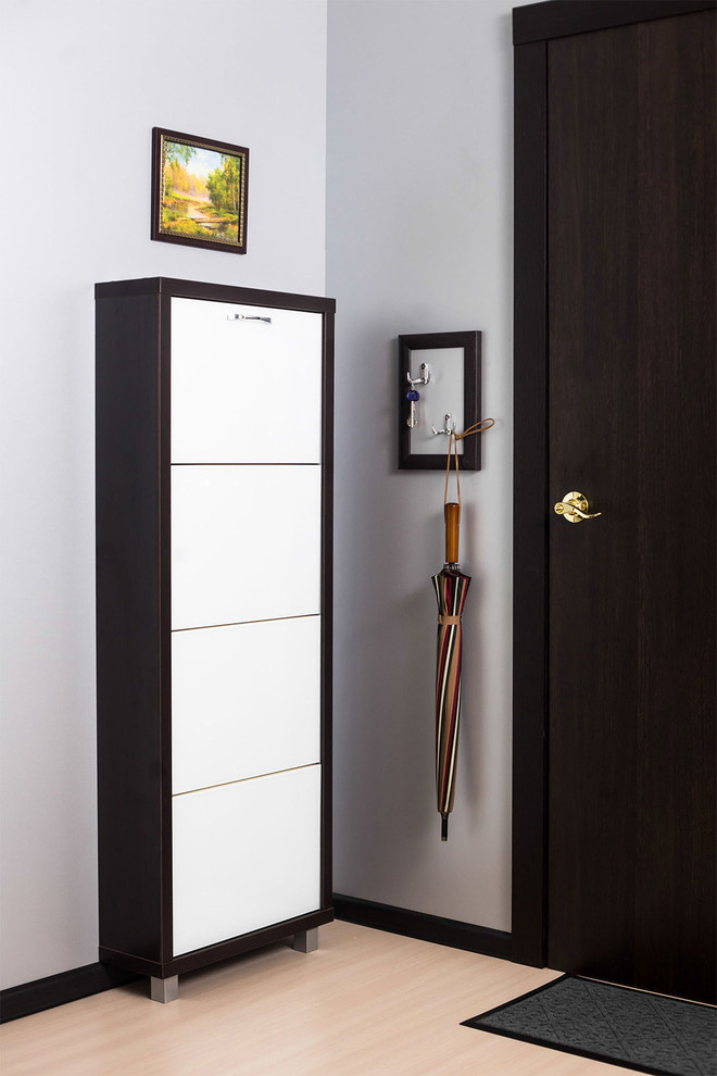 Обувные шкафы серии ЛЮКС 4 секции