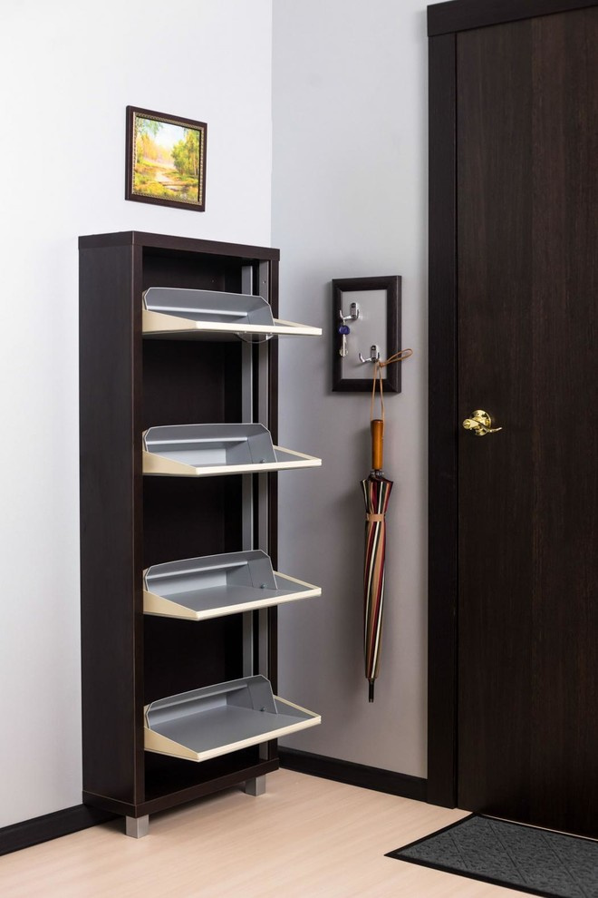 Обувные шкафы серии ЛЮКС 4 секции