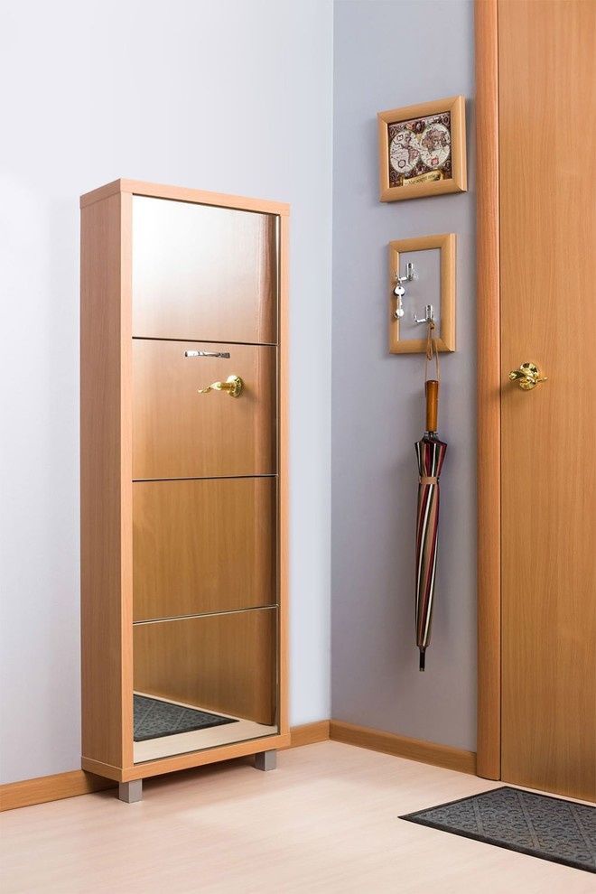 Обувные шкафы серии ЛЮКС 4 секции