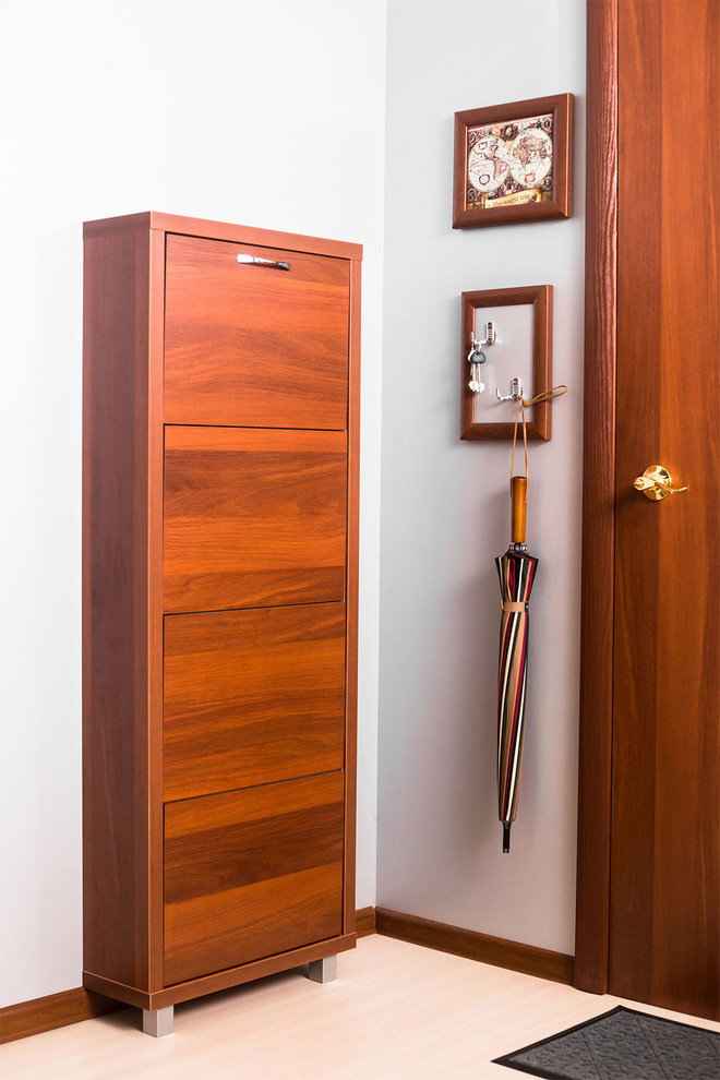 Обувные шкафы серии ЛЮКС 4 секции