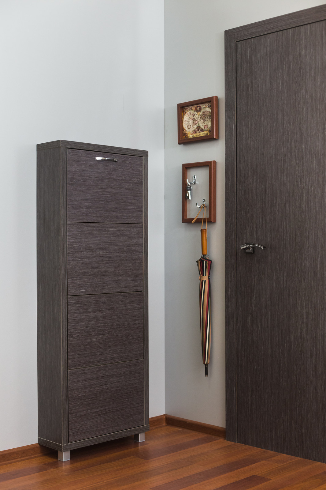 Обувные шкафы серии ЛЮКС 4 секции