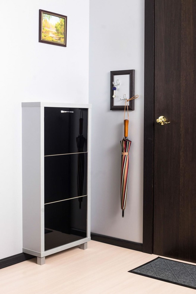 Обувные шкафы серии ЛЮКС 3 секции