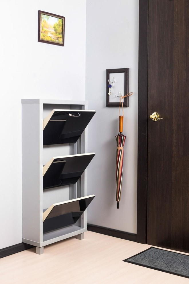 Обувные шкафы серии ЛЮКС 3 секции