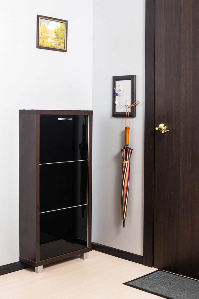 Обувные шкафы серии ЛЮКС 3 секции