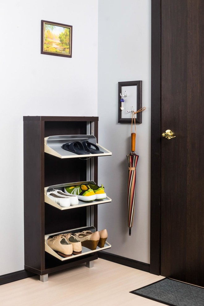 Обувные шкафы серии ЛЮКС 3 секции