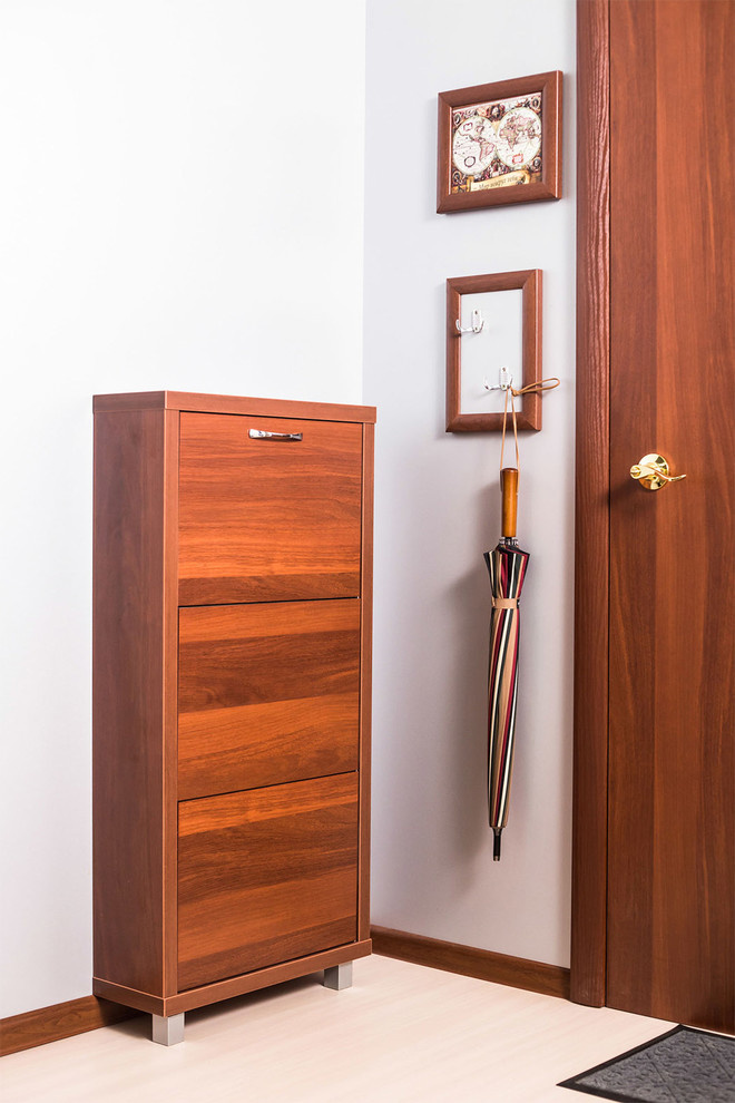 Обувные шкафы серии ЛЮКС 3 секции