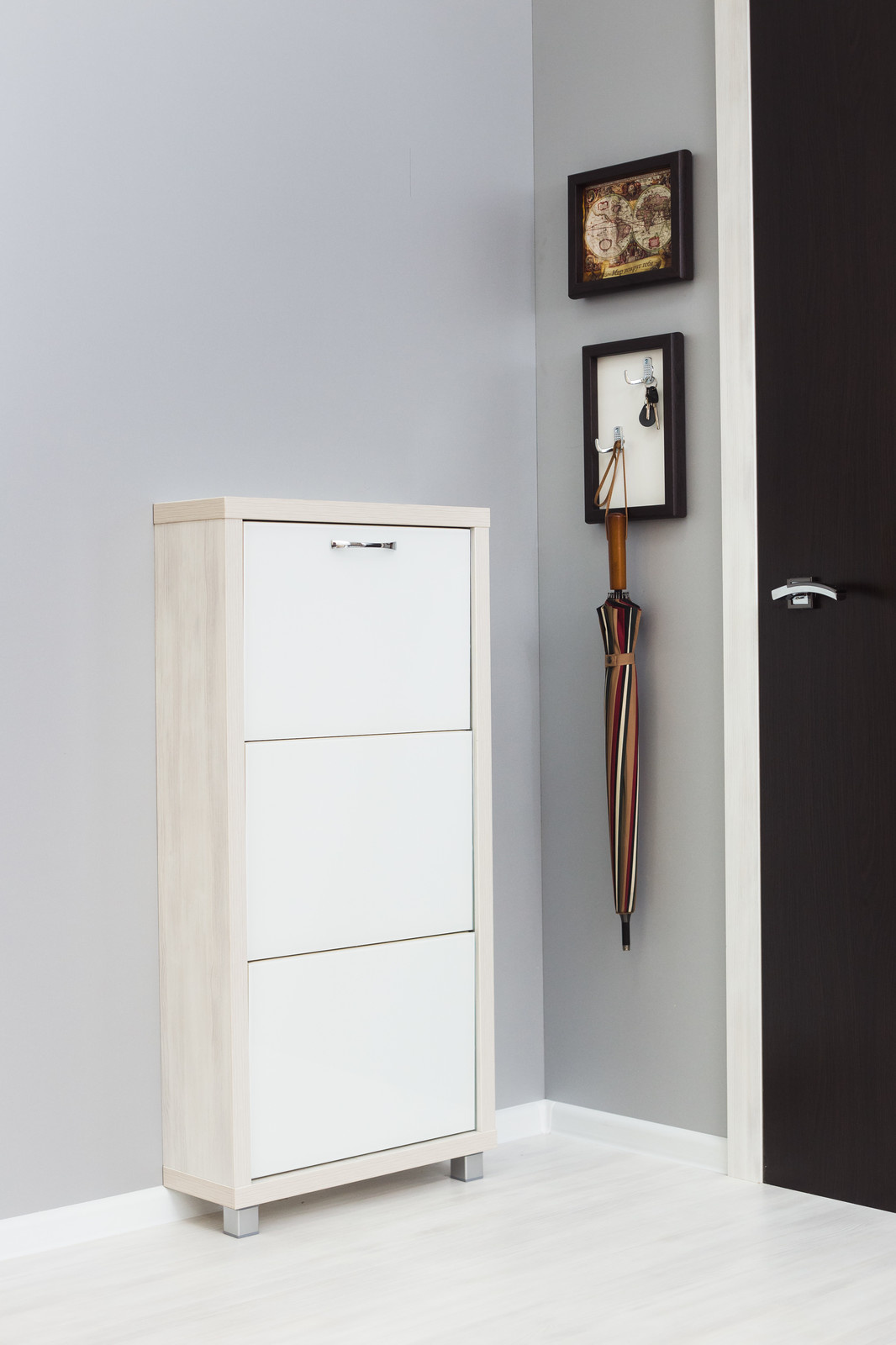 Обложка проекта: Обувные шкафы серии ЛЮКС 3 секции