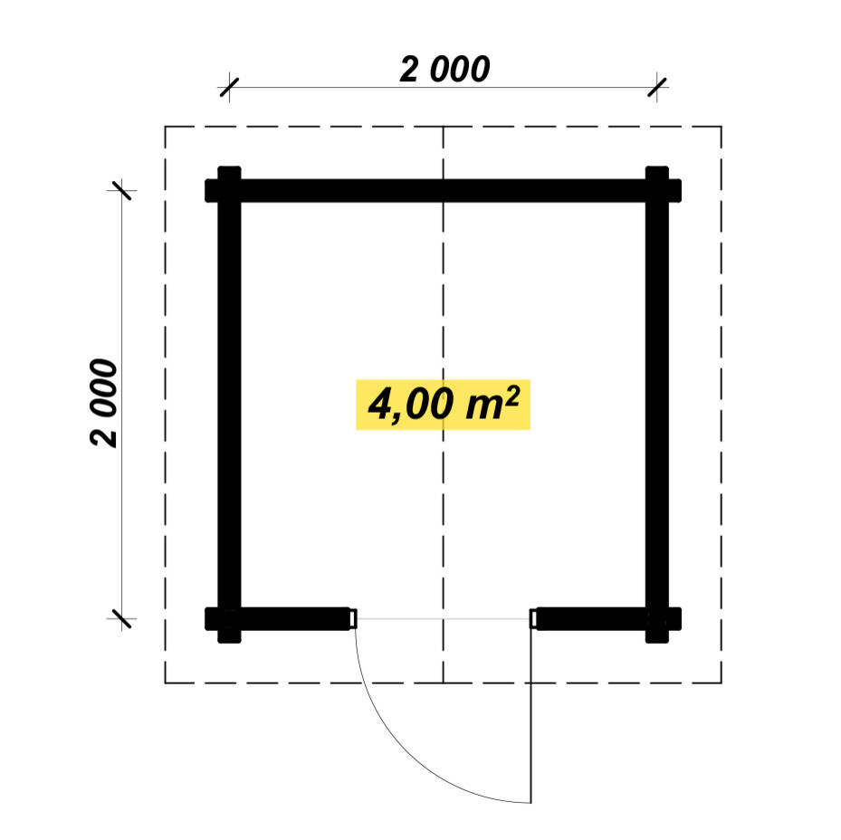 Деревянная бытовка Сарай Крот