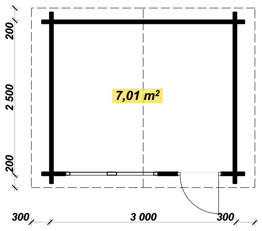 Обложка проекта: Дом из профилированного бруса Пикник
