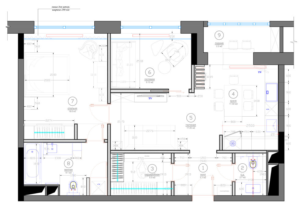 Кирпич и дерево