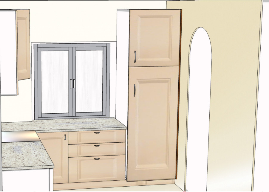 проект кухни на маршала катукова