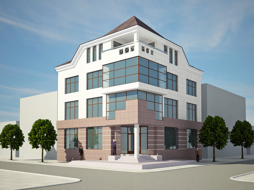 Обложка проекта: Торговый комплекс по ул. Тимирязева в г. Махачкале