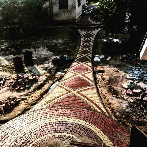 Тротуарная плитка 1