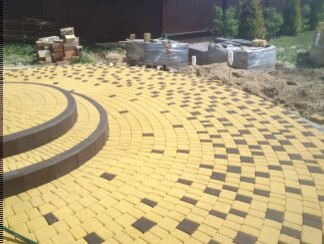 Тротуарная плитка 1