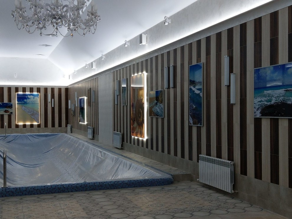 Бассейн в загородном доме, Балахнинский р-н, пос. Б. Козино