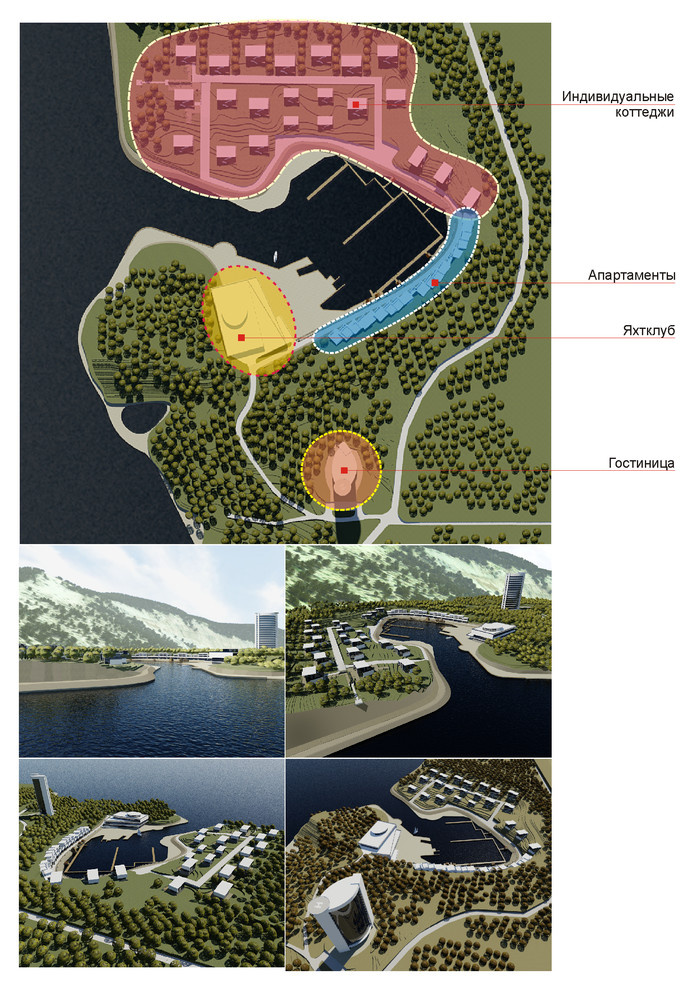 Жилая застройка на Черном море