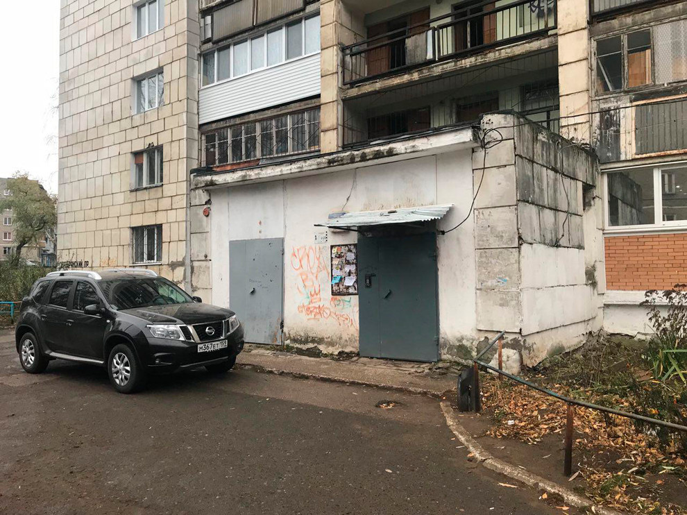 Исходное состояние подъезда