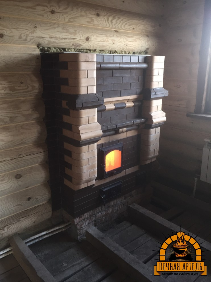 Банная печь "Заимка" из Кирово-чепецкого кирпича
